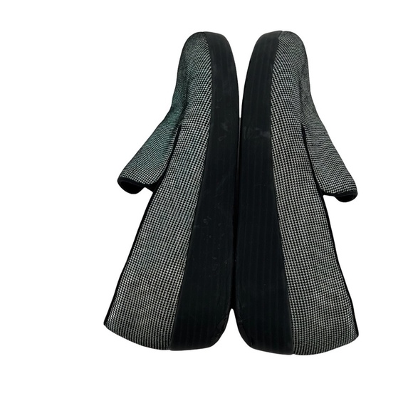 Fitflop Black Superskate Houndstooth Slip-On Loafers Size 7.5 Women’s - Picture 5 of 9